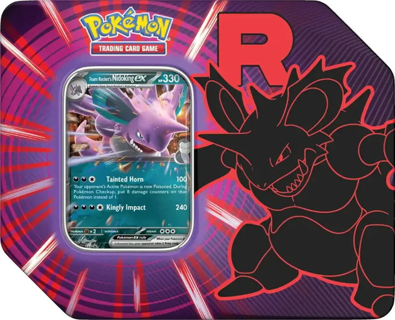 Pokemon Team Rocket Tin