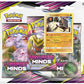 Pokemon Sun and Moon Unified Minds 3 pack Blister