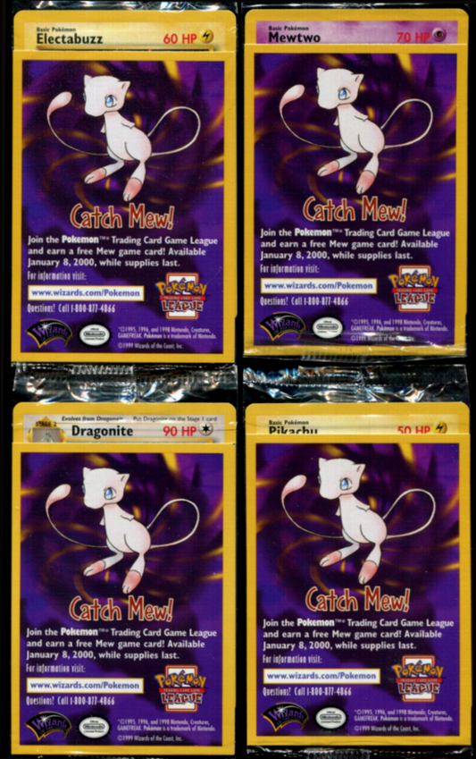Random Catch Mew SEALED promo card