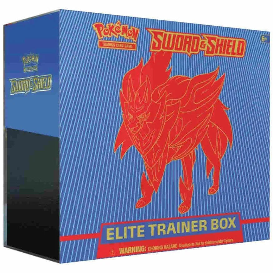 Sword and Shield Base Set Zamazenta Elite Trainer Box