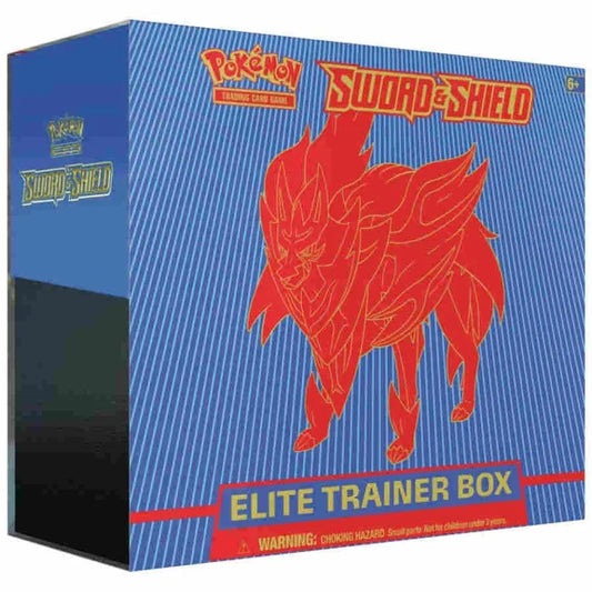 Sword and Shield Base Set Zamazenta Elite Trainer Box