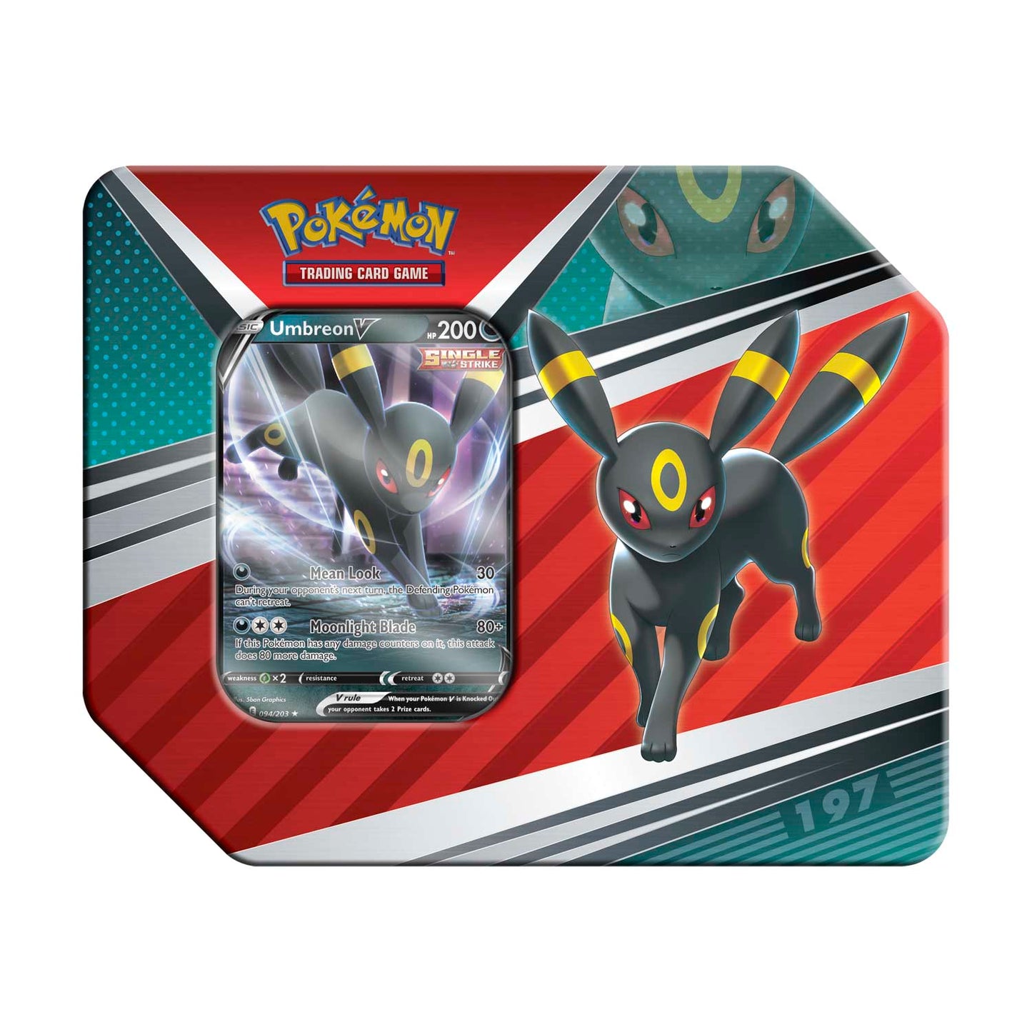 Eevee V Heroes Tin